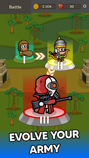 Battle Evolution:Tactical War screenshot 1 - screenshot