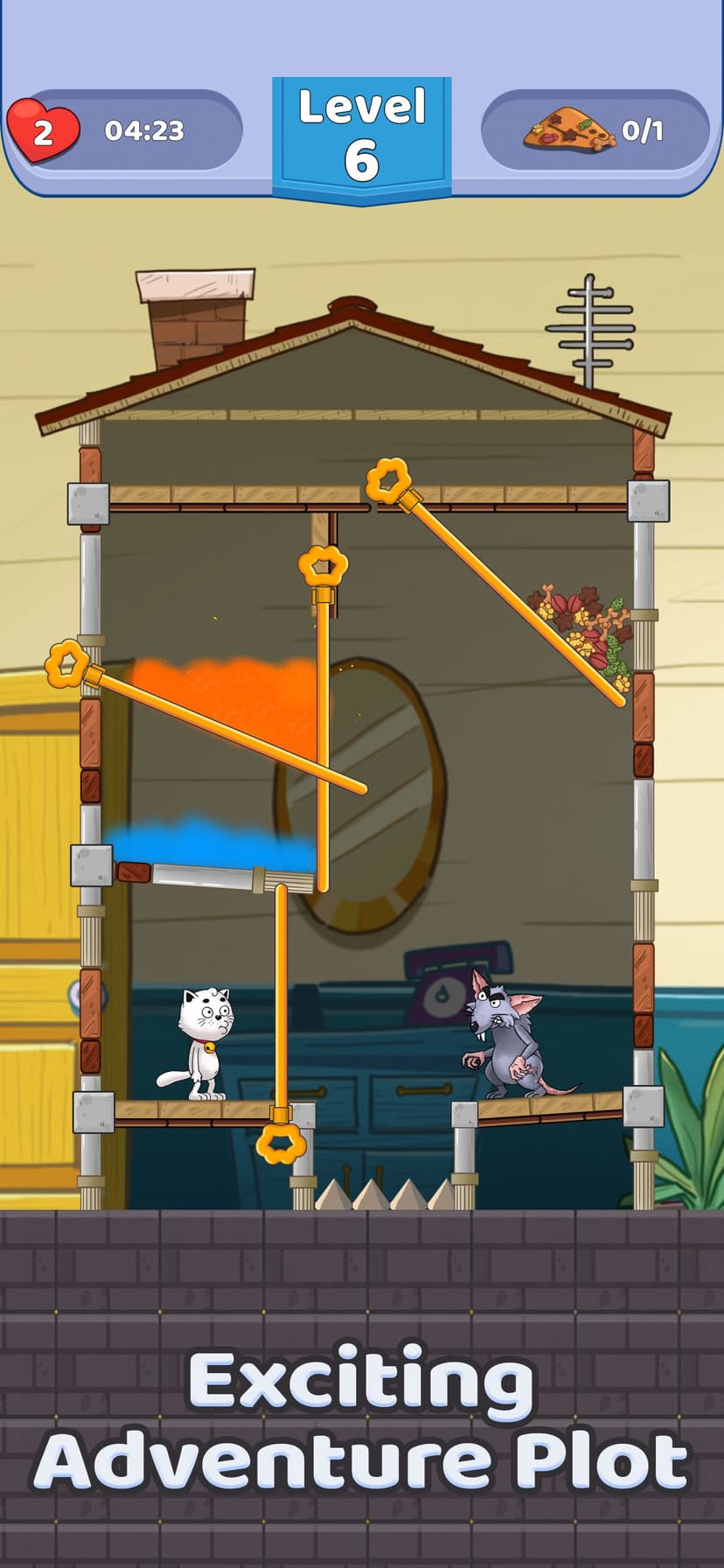 Cat Rescue - Pull The Pin screenshot 2 - screenshot