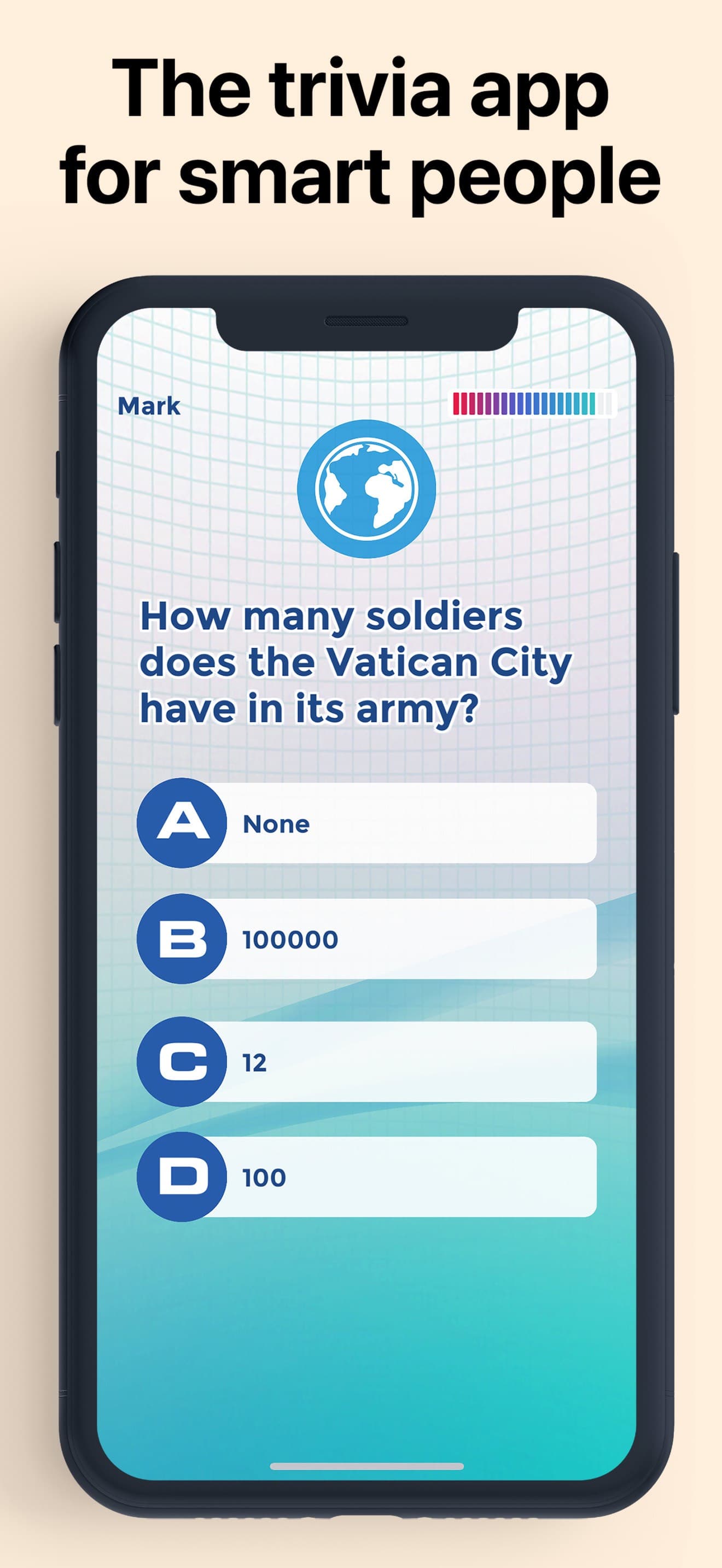 Trivia: Knowledge Trainer Quiz screenshot 1 - screenshot