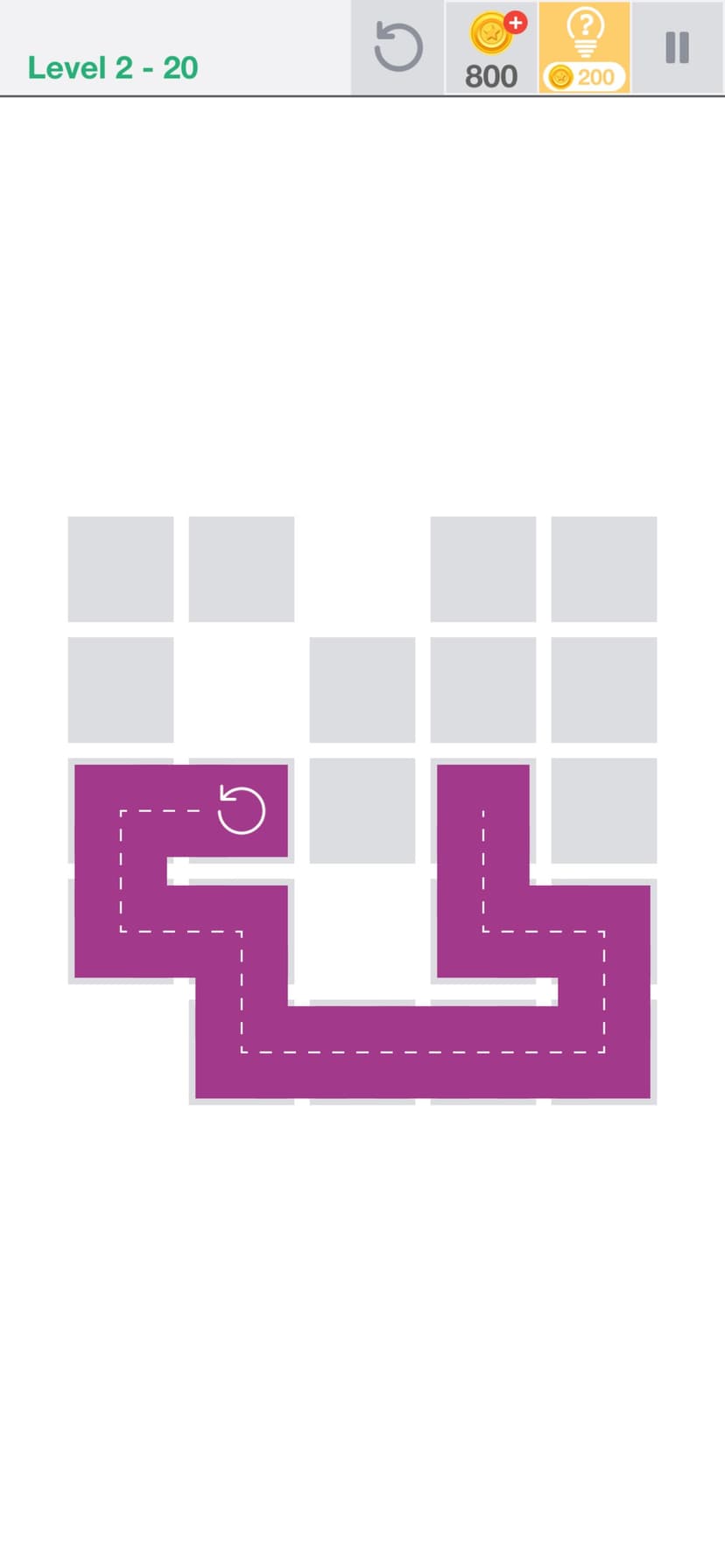 Fill one-line puzzle game screenshot 3 - screenshot