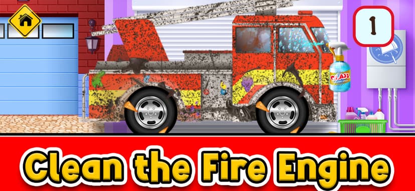 Little Car Wash: Vehicle Game screenshot 1 - screenshot
