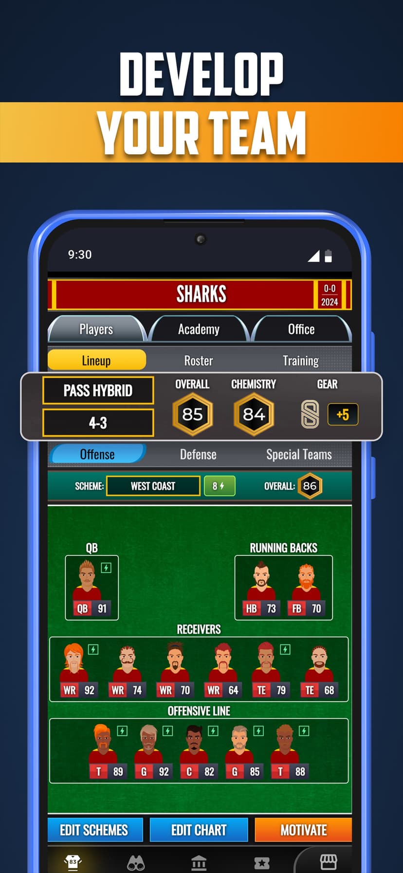 ULT College Football Coach screenshot 3 - screenshot