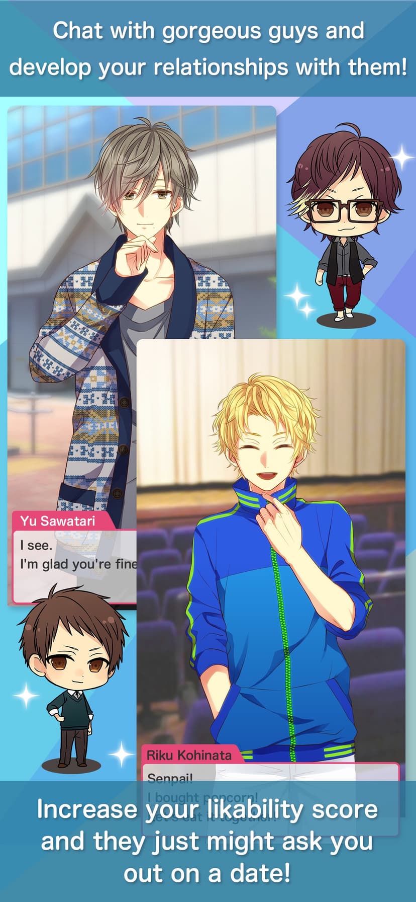 Otome Chat Connection screenshot 3 - screenshot