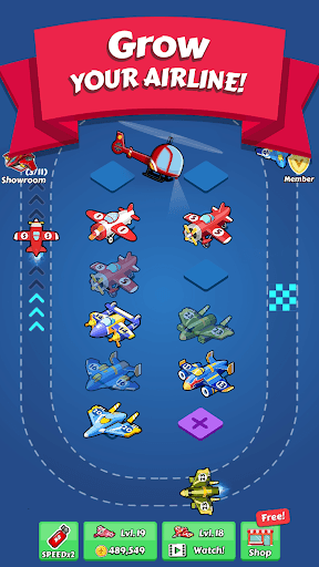 Merge Planes Idle Plane Game screenshot 15 - screenshot