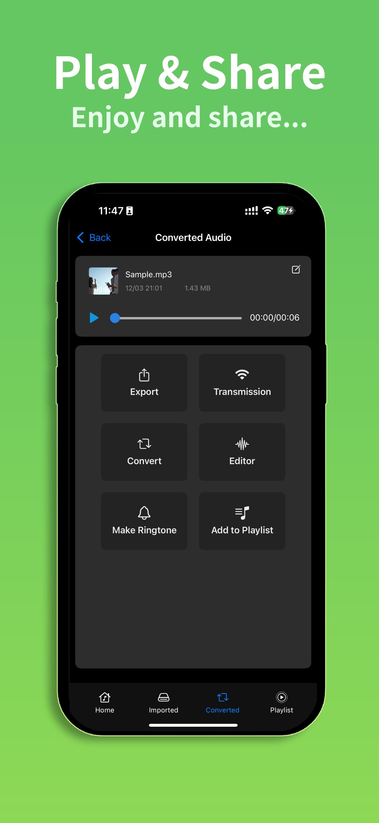 Any MP3 Converter -Extract MP3 screenshot 8 - screenshot