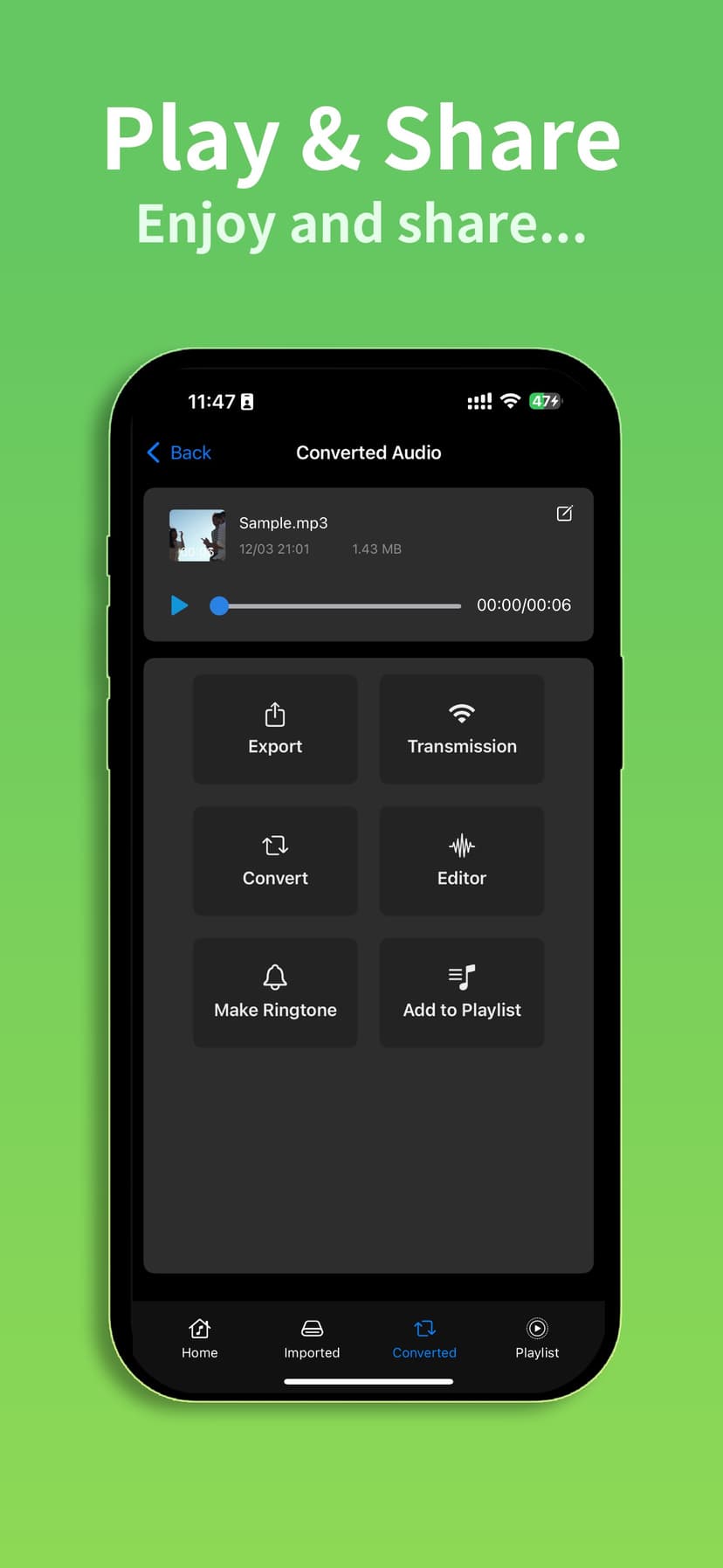 Any MP3 Converter -Extract MP3 screenshot 8 - screenshot