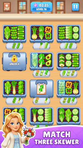 Skewer Master: Grill Sort screenshot 1 - screenshot