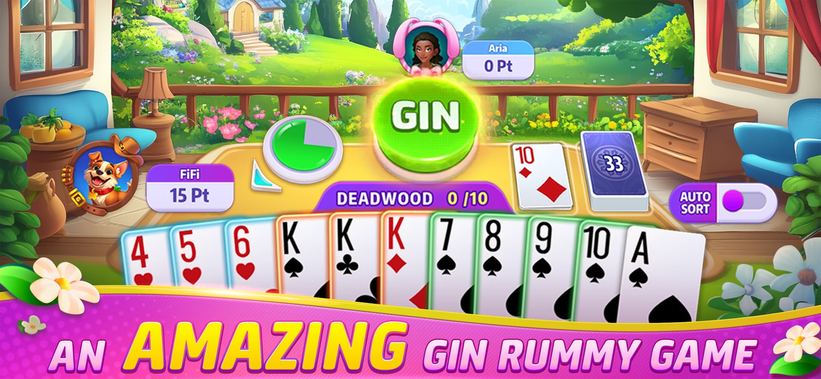 Gin Rummy Frenzy - Card Game screenshot 3 - screenshot