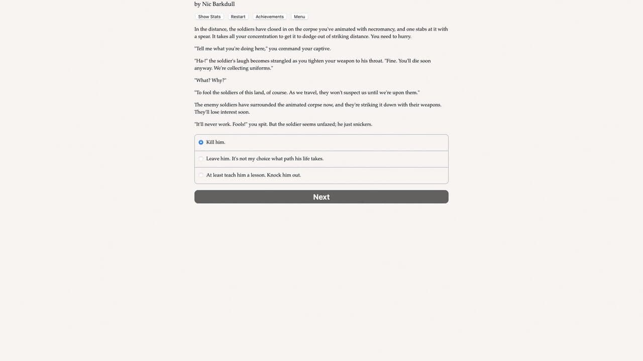 Null - screenshot
