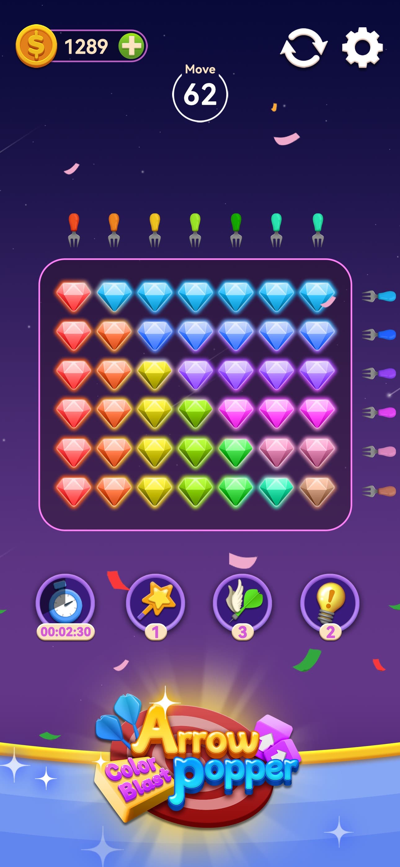 Arrow Popper : Color Blast screenshot 1 - screenshot