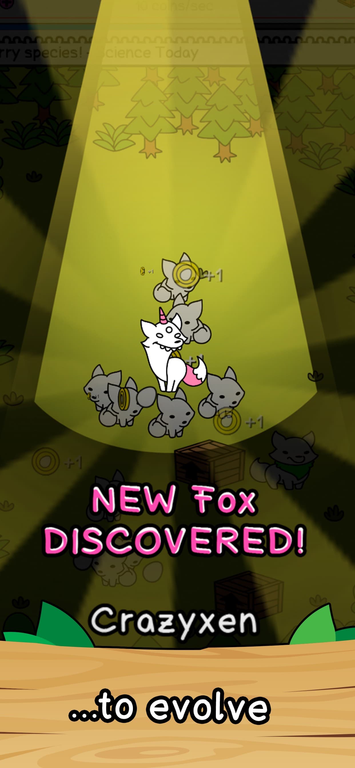 Fox Evolution - Clicker Game screenshot 2 - screenshot