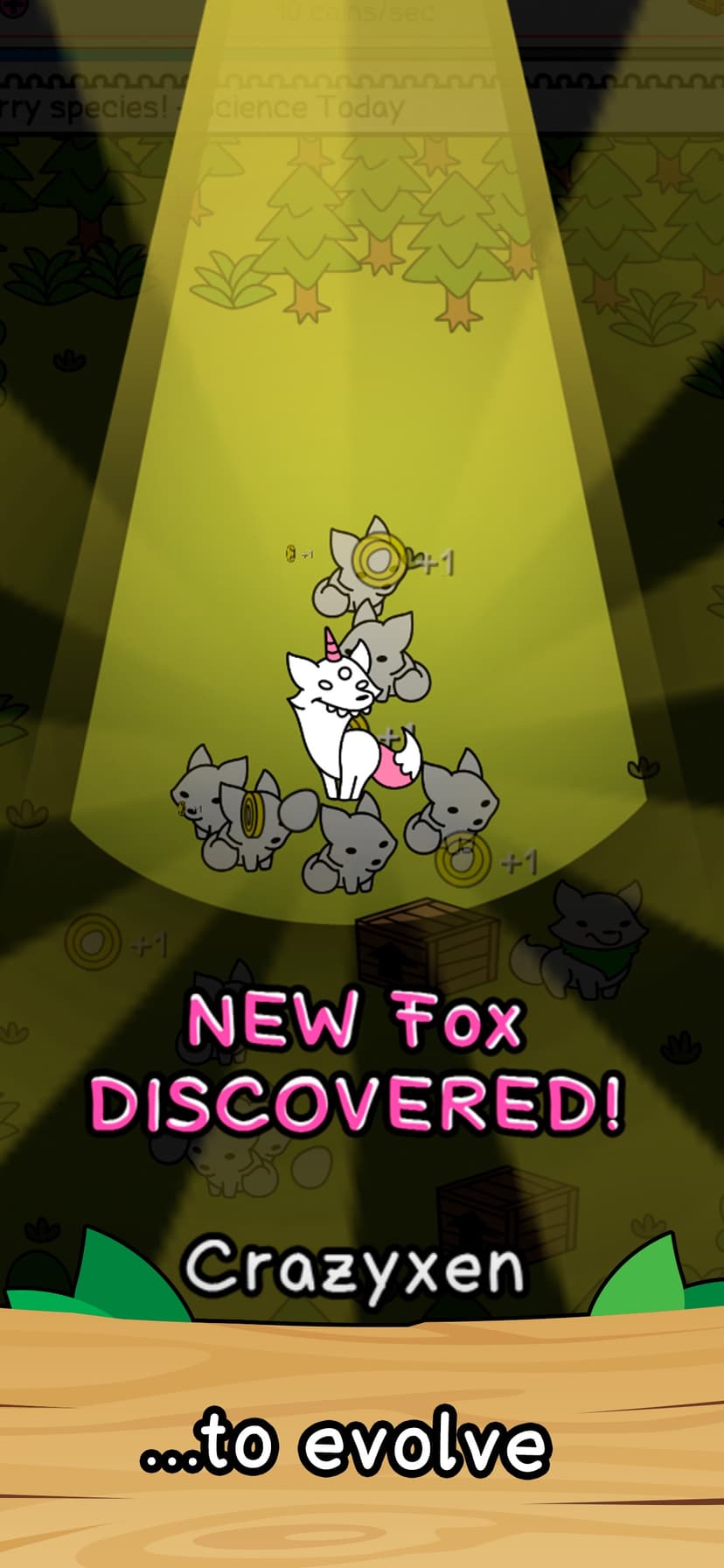 Fox Evolution - Clicker Game screenshot 2 - screenshot