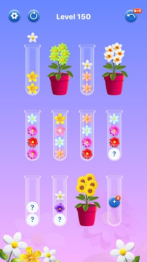 Blossom Sorting: flower games screenshot 2 - screenshot