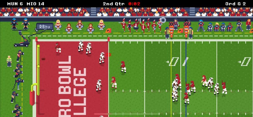 Retro Bowl College screenshot 1 - screenshot
