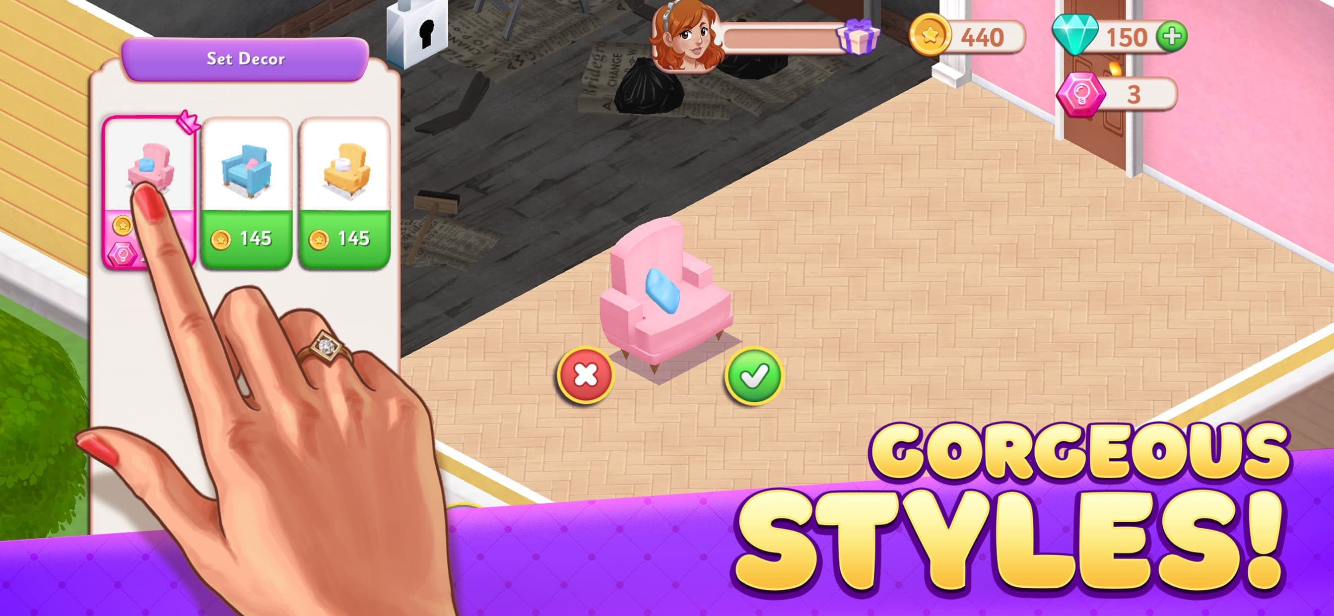 Decor Dream - Home Design Game screenshot 1 - screenshot