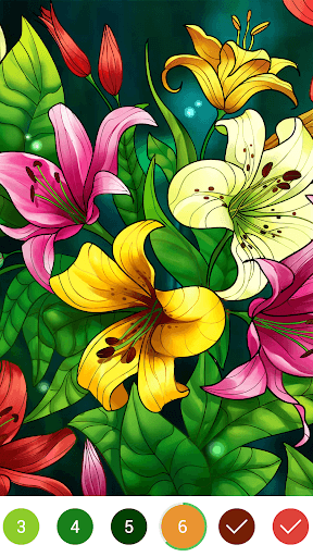 Coloring Book: Color by Number screenshot 1 - screenshot