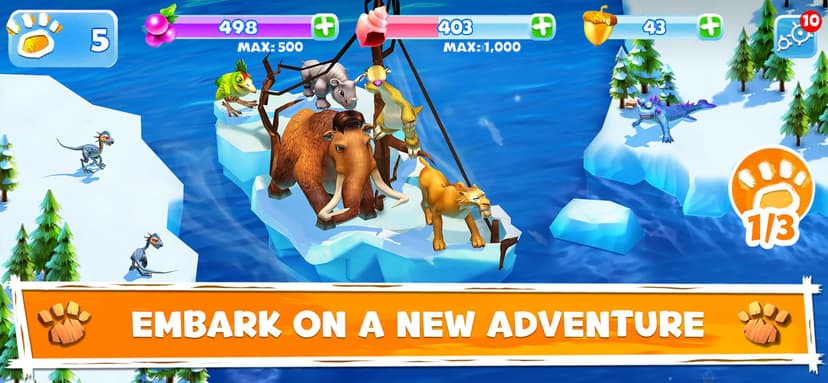 Ice Age Adventures screenshot 1 - screenshot