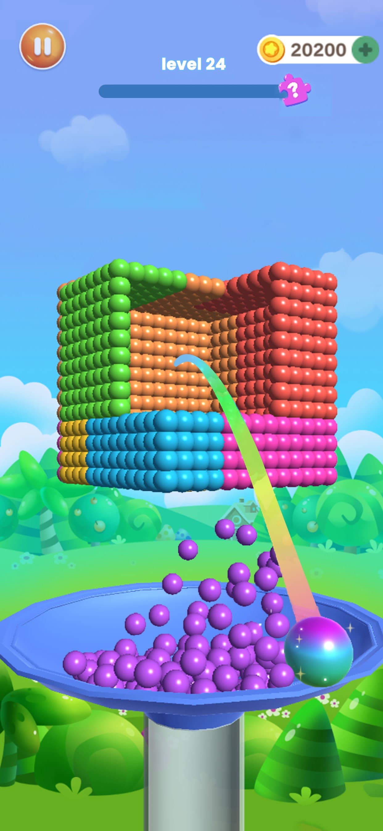 Color Pearl Shooter 3D screenshot 1 - screenshot