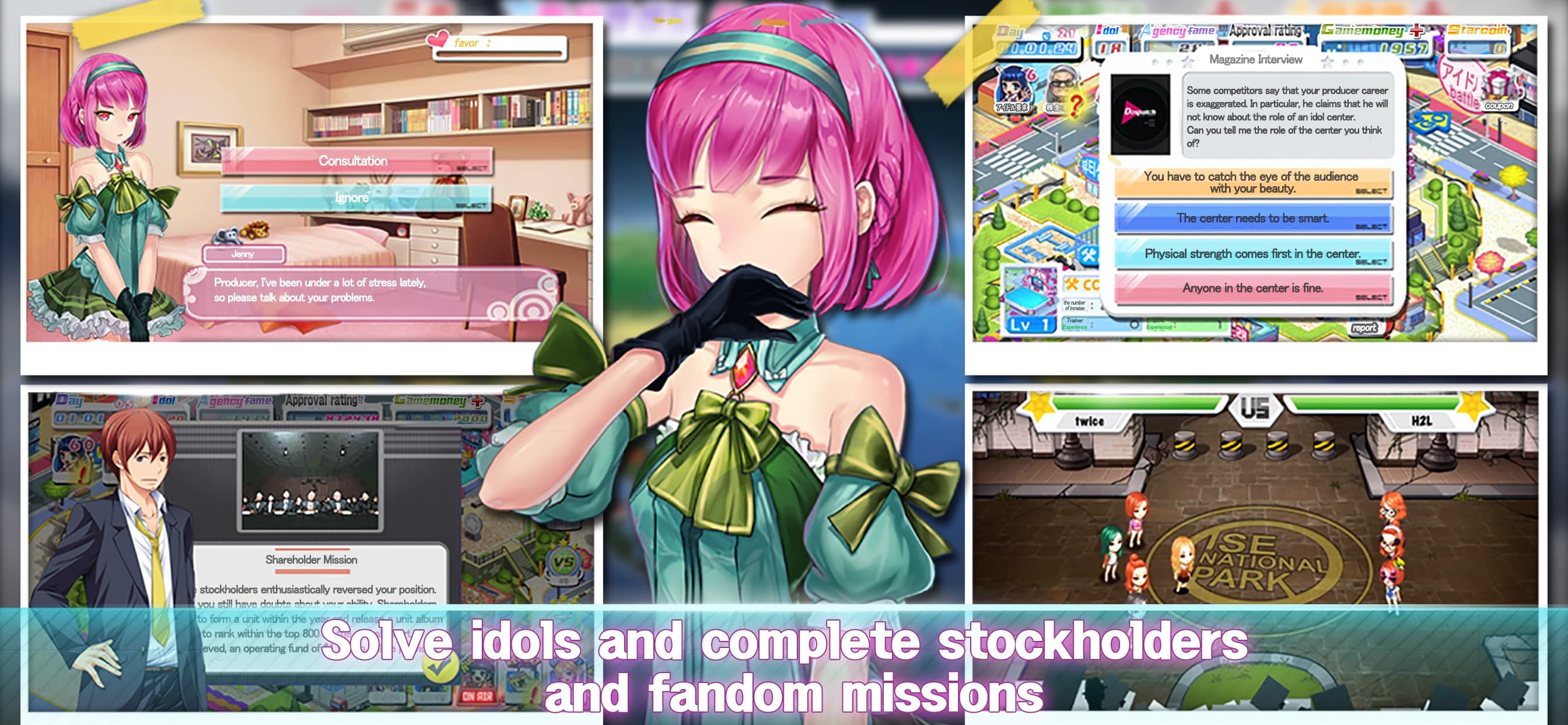 Love Idol Company : Kpop Girls screenshot 4 - screenshot