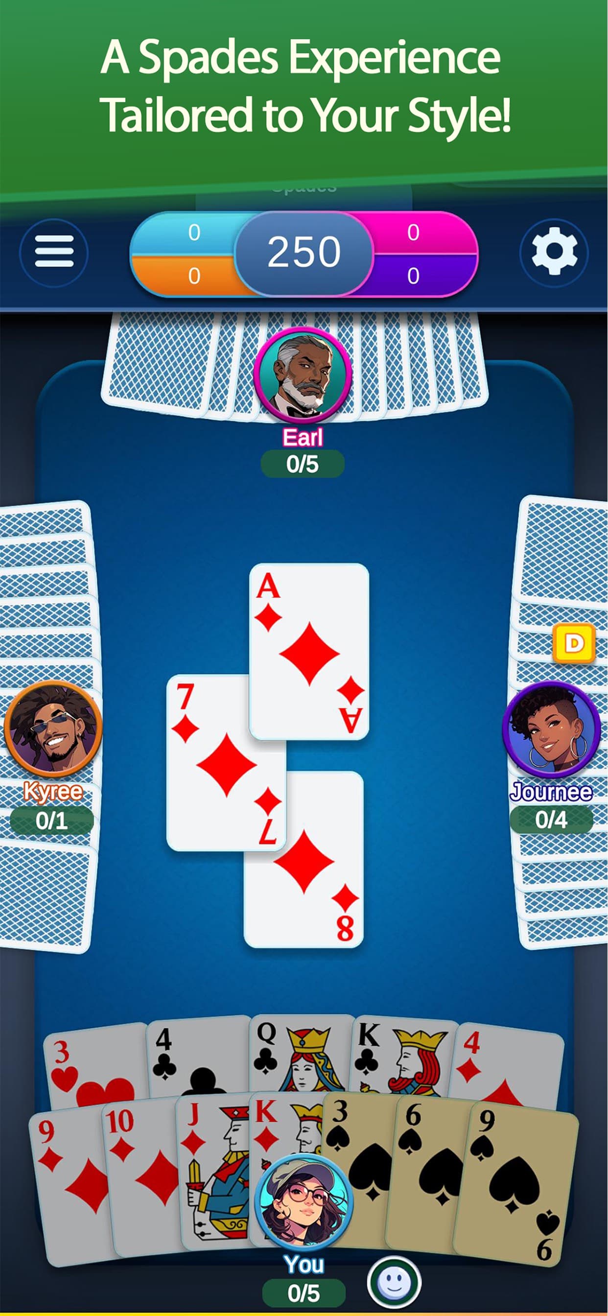 Spades Classic - Card Game screenshot 6 - screenshot