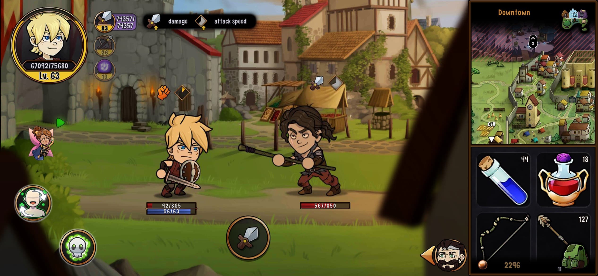 Hero Tale - Idle RPG screenshot 5 - screenshot