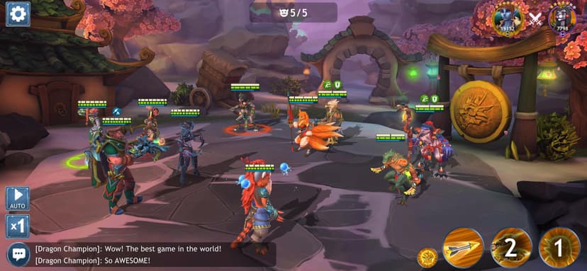 Dragon Champions: War RPG Game screenshot 6 - screenshot