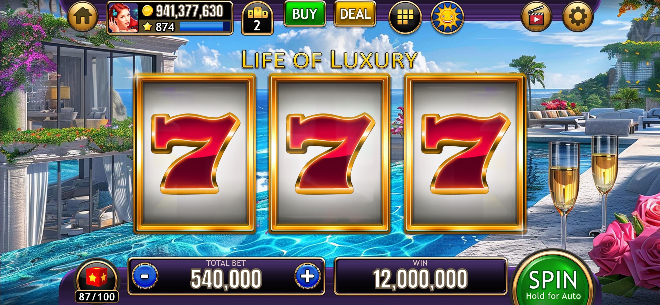 Wild Triple 777 Slots Casino screenshot 1 - screenshot