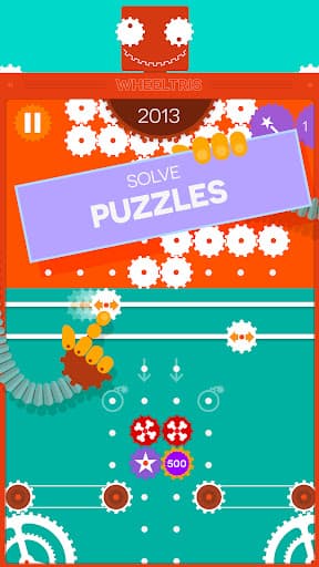 Wheeltris. Original puzzle screenshot 3 - screenshot