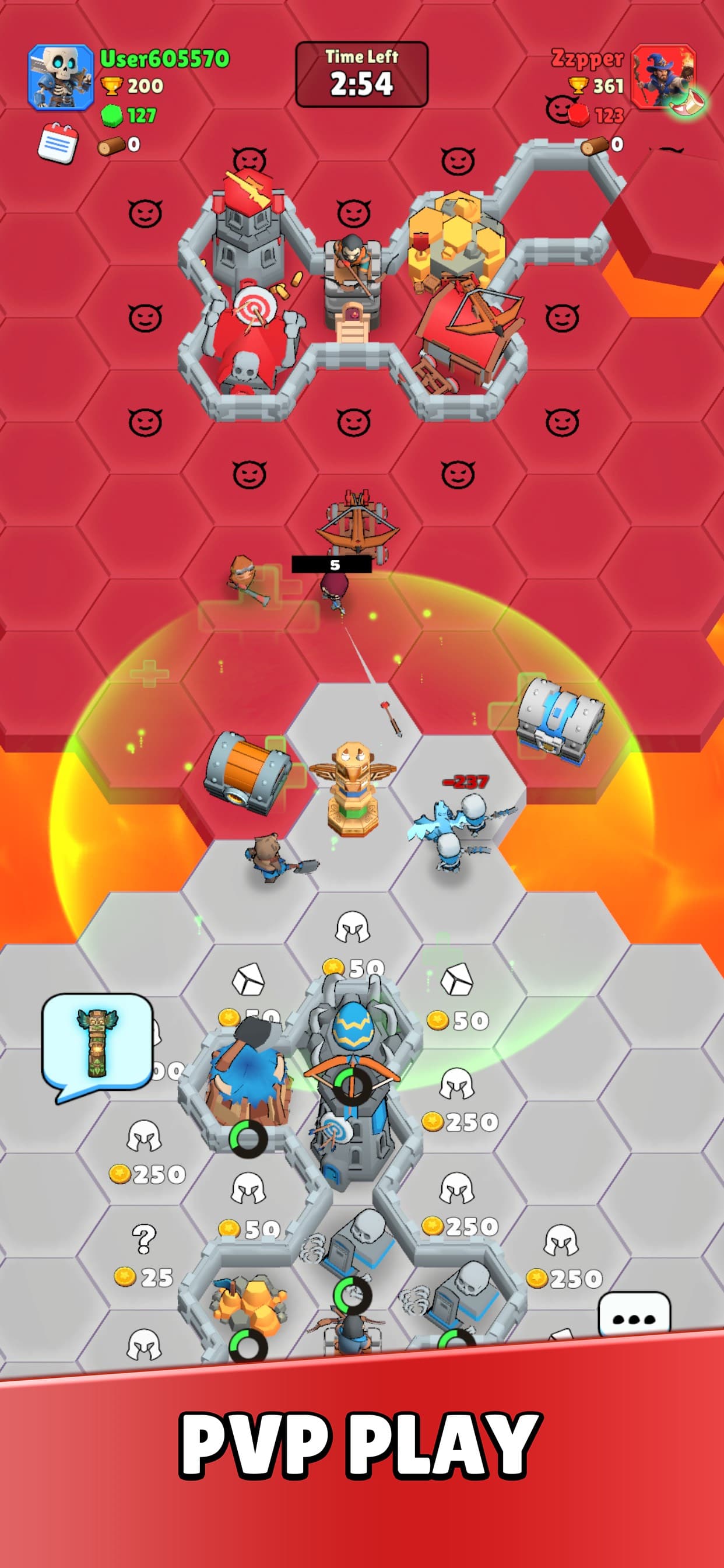Hex Warriors screenshot 1 - screenshot