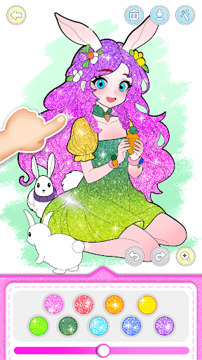 Princess Game Fantasy Coloring screenshot 12 - screenshot