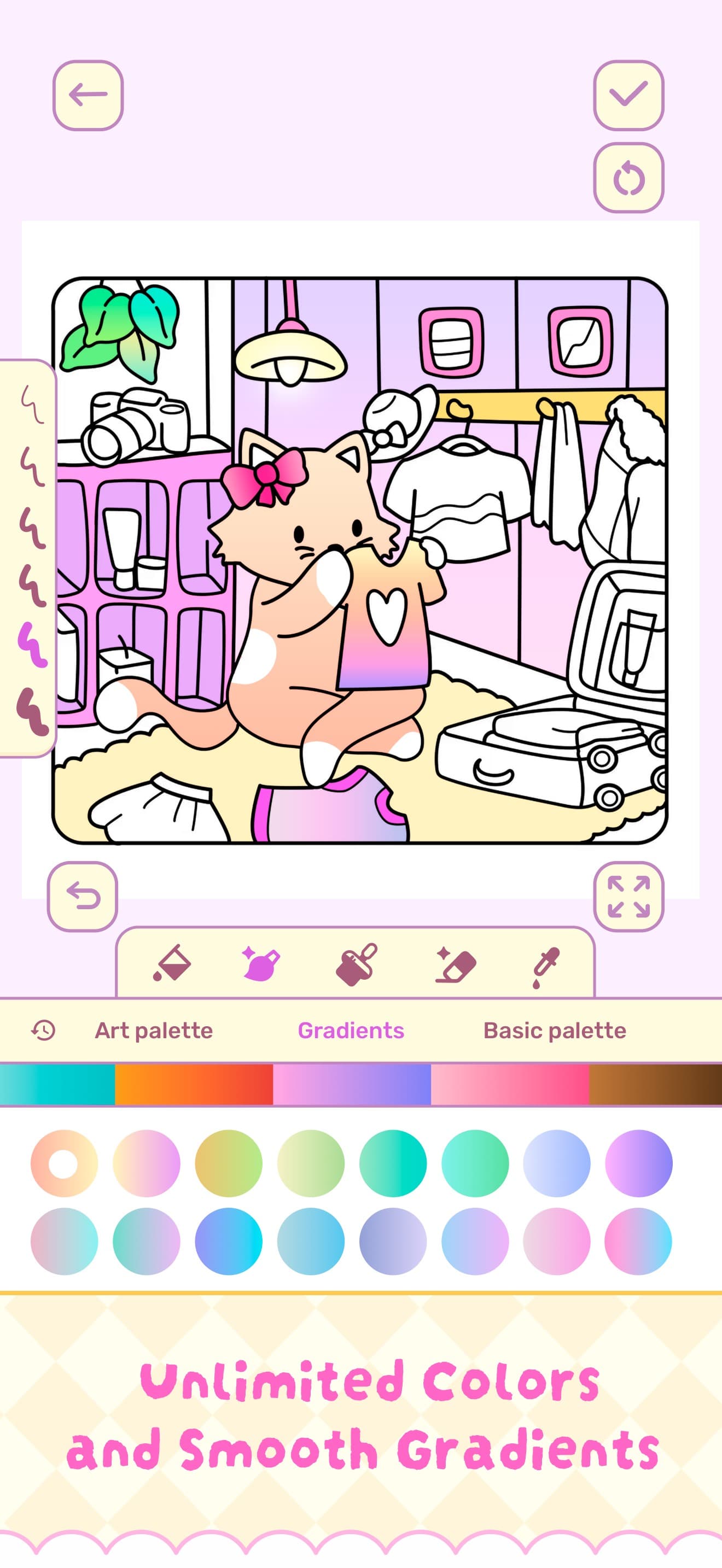 My Cute Friends: Coloring Book screenshot 5 - screenshot