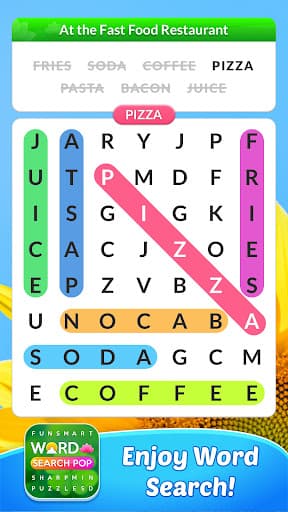 Word Search Pop: Find Words screenshot 1 - screenshot