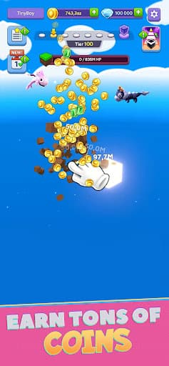 Tiny Worlds: Dragon Idle games screenshot 2 - screenshot
