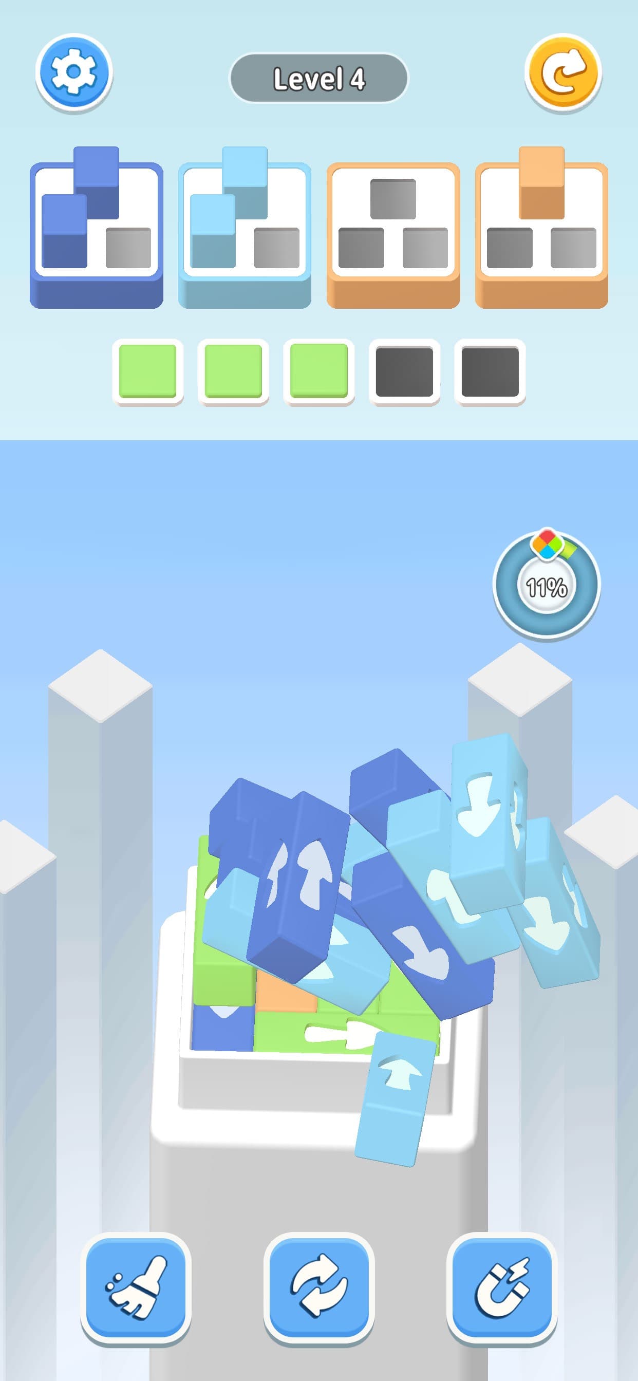 Block Away - Tap It Away 3D screenshot 4 - screenshot
