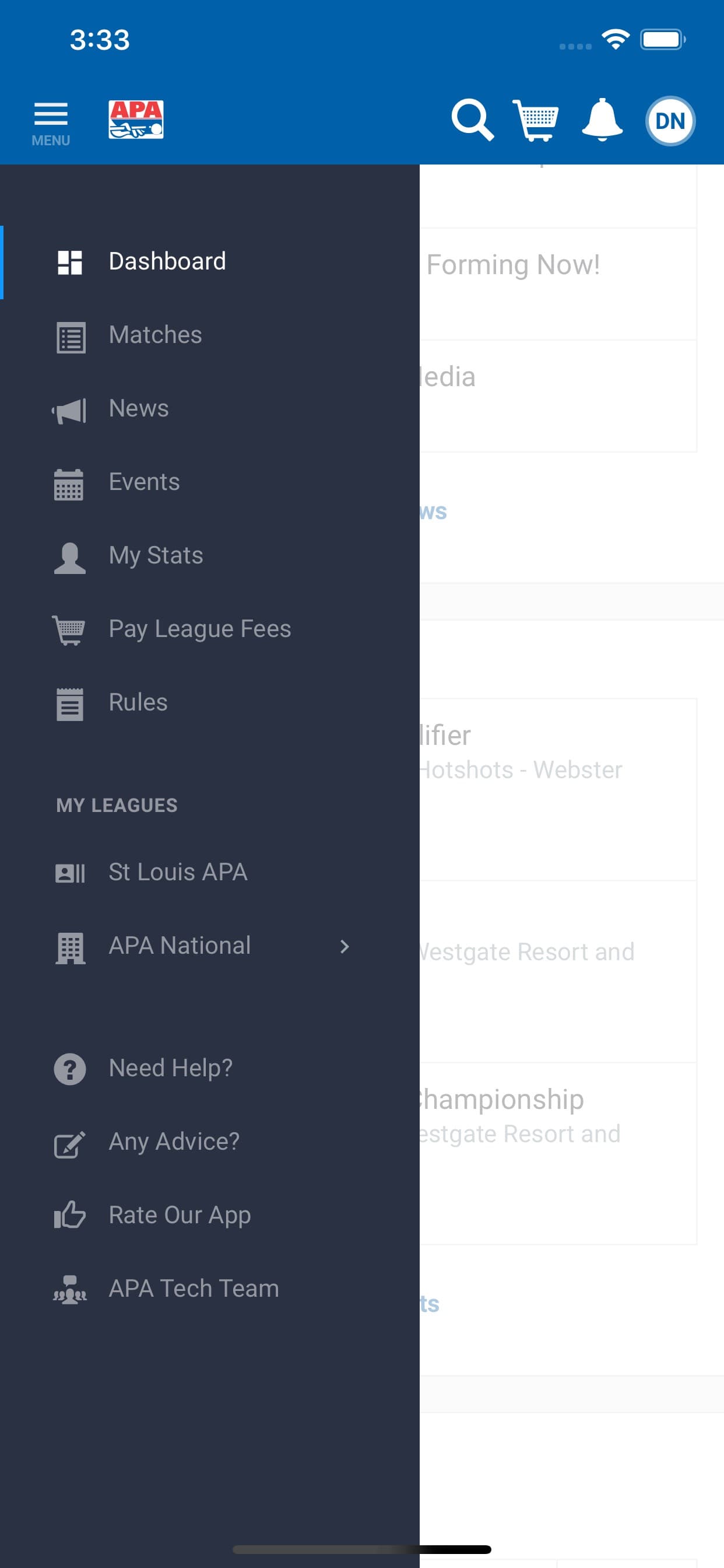 APA Pool League screenshot 2 - screenshot