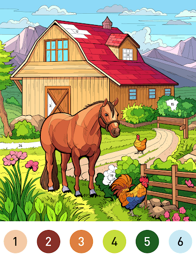Country Farm Coloring Book screenshot 12 - screenshot