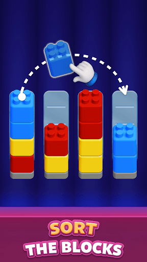 Color Brick Sort screenshot 1 - screenshot