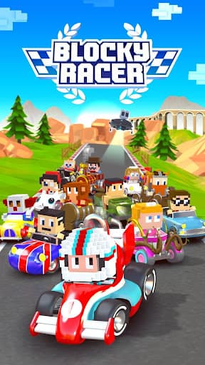 Blocky Racer - Endless Racing screenshot 5 - screenshot