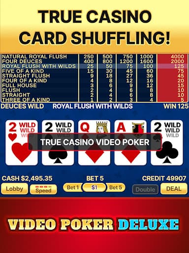 Video Poker Deluxe screenshot 15 - screenshot
