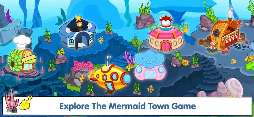 Tizi Town Little Mermaid Games screenshot 10 - screenshot
