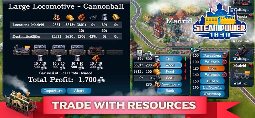 SteamPower 1830 screenshot 4 - screenshot