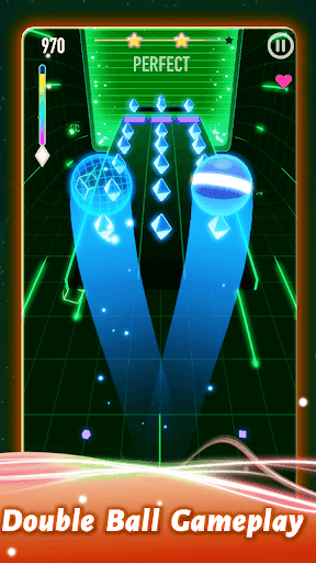 Rolling Twins: Music Ball Rush screenshot 3 - screenshot