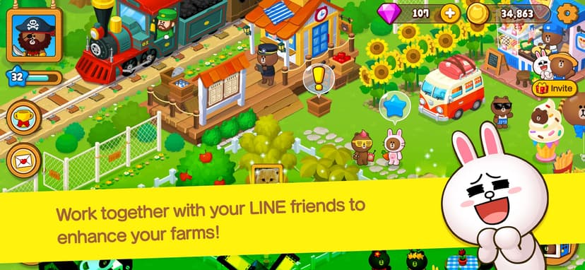 LINE BROWN FARM screenshot 6 - screenshot