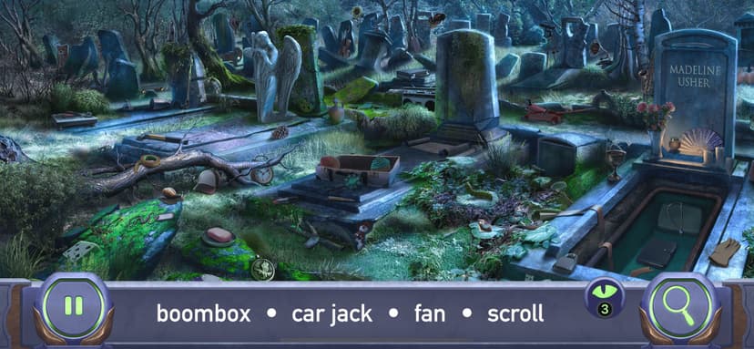 Edgar Poe: Find Hidden Objects screenshot 3 - screenshot