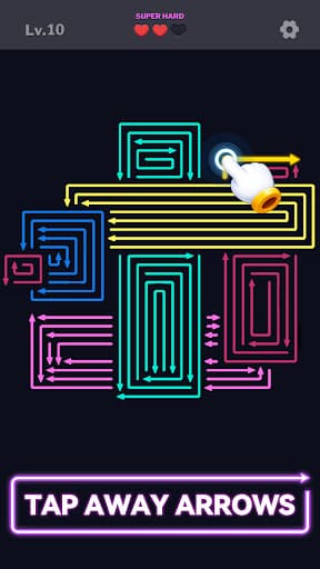 Arrow Madness: Tap Arrows Away screenshot 1 - screenshot