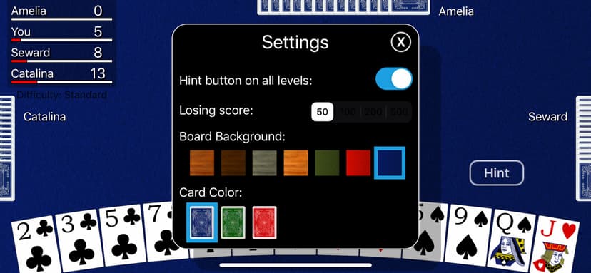Hearts Card Classic screenshot 8 - screenshot
