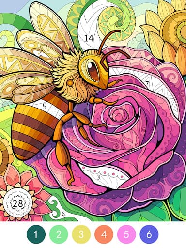 Tangle Color by Number Book screenshot 11 - screenshot