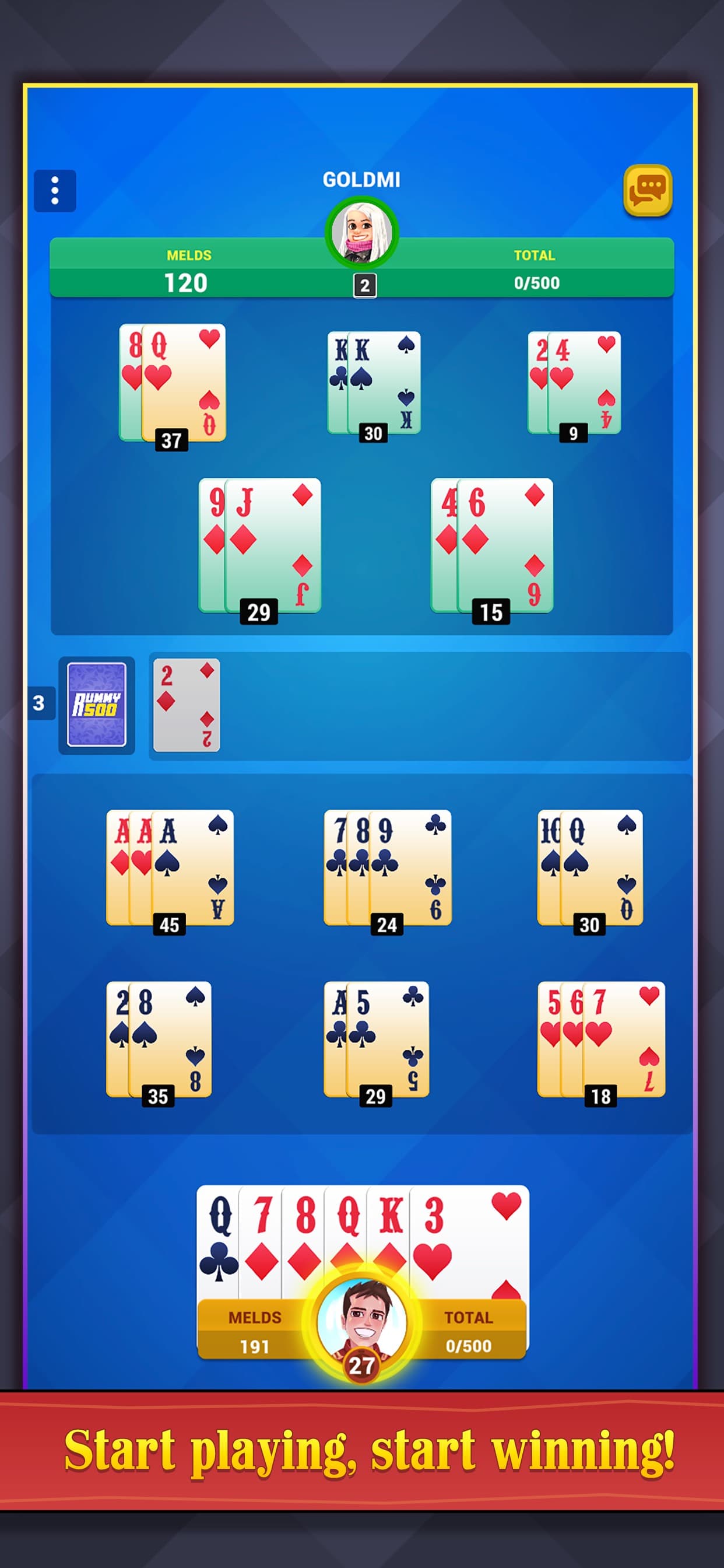 Rummy 500! screenshot 5 - screenshot