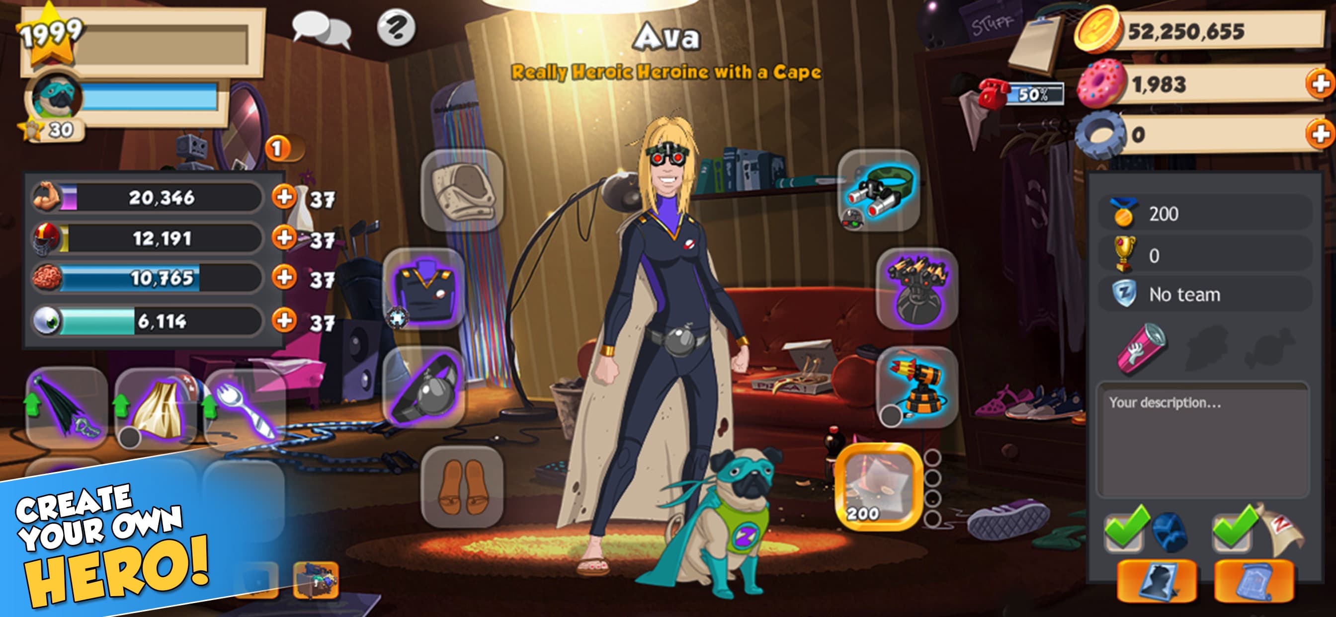 Hero Zero – Multiplayer RPG screenshot 1 - screenshot