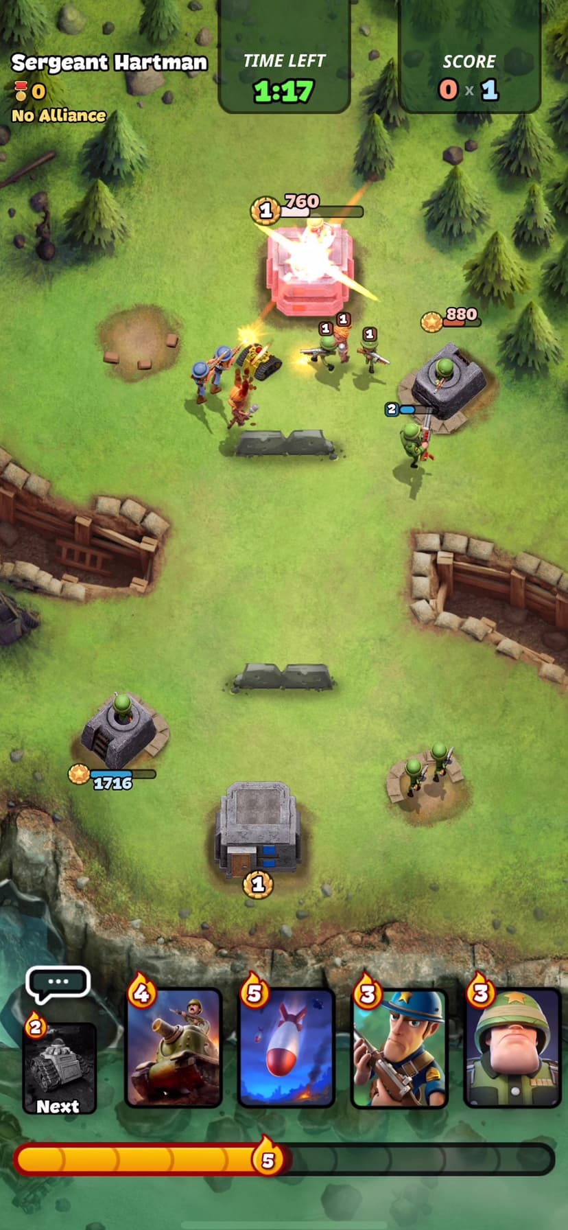 War Heroes Strategy Card Games screenshot 2 - screenshot
